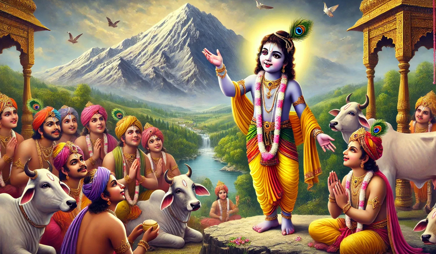 Govardhan Golok Prakat Leela